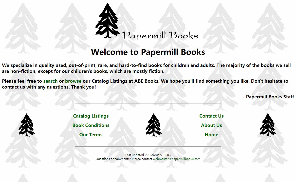 Papermill Books - Welcome!