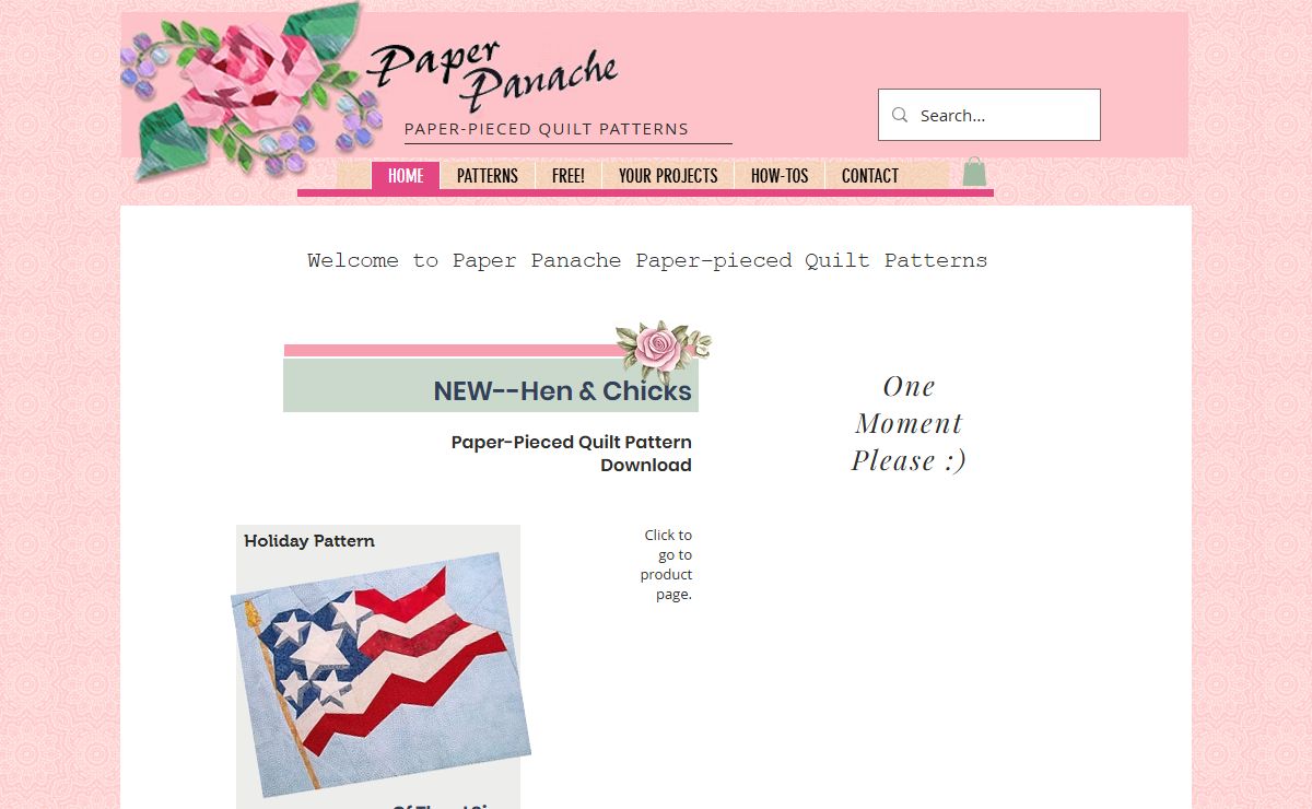 Paper Panache Paper-pieced Quilt Patterns