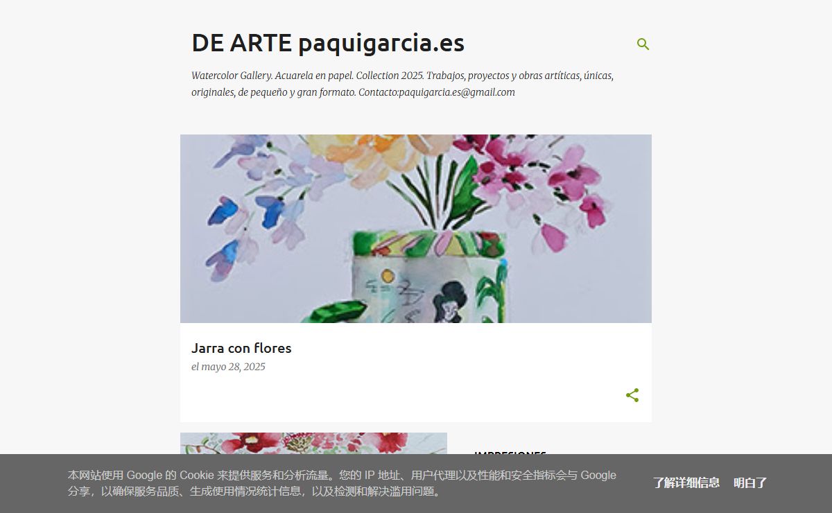 DE ARTE paquigarcia.es
