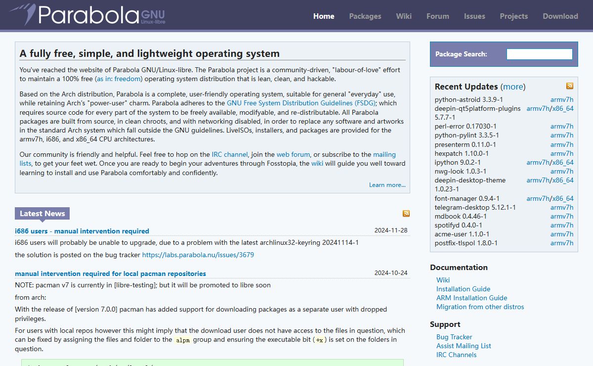 Parabola GNU/Linux-libre