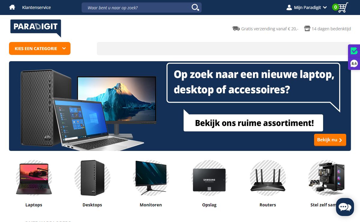 Paradigit | Deskundig advies, zorgeloos genieten