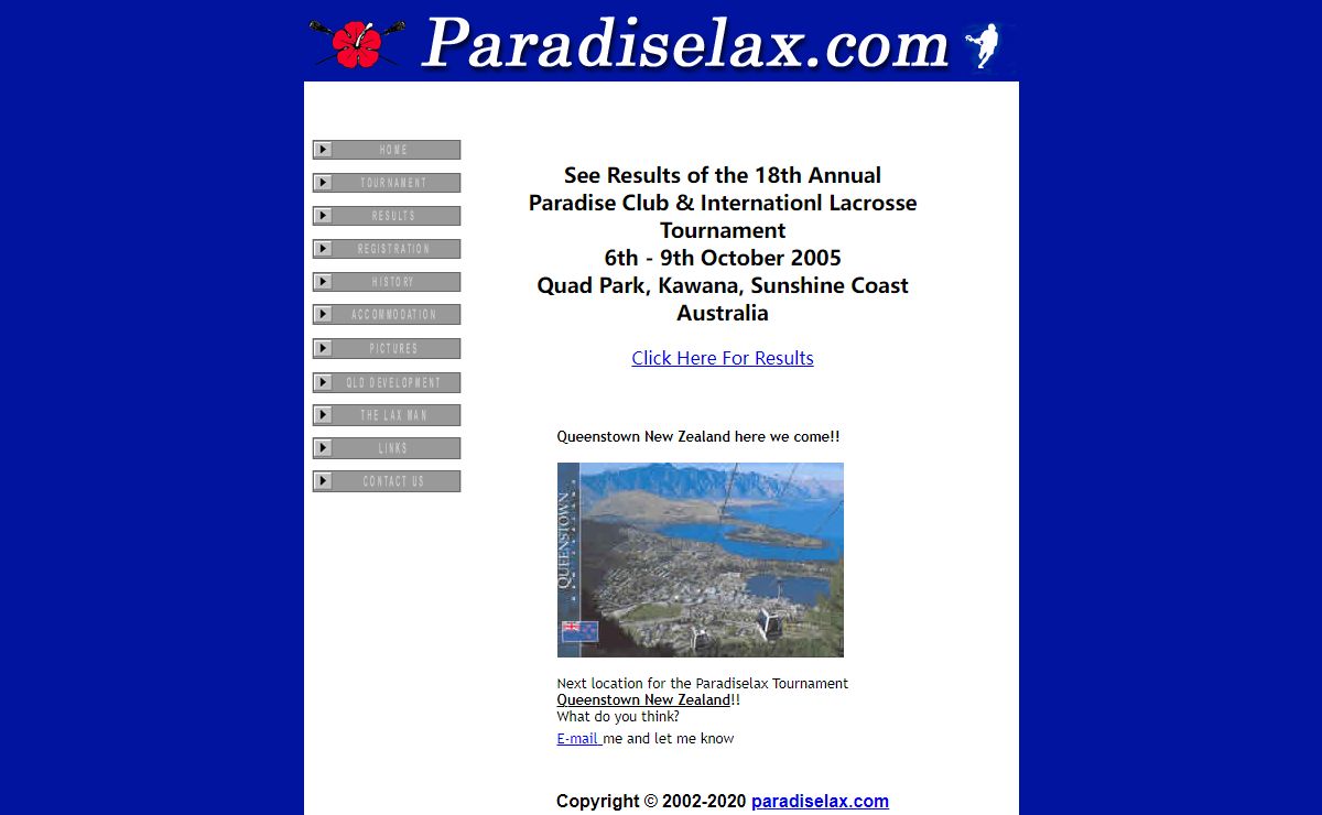 Paradise Lax - Paradise Lacrosse Internationl Lacrosse Tournament Quad Park, Kawana, Sunshine Coast Australia