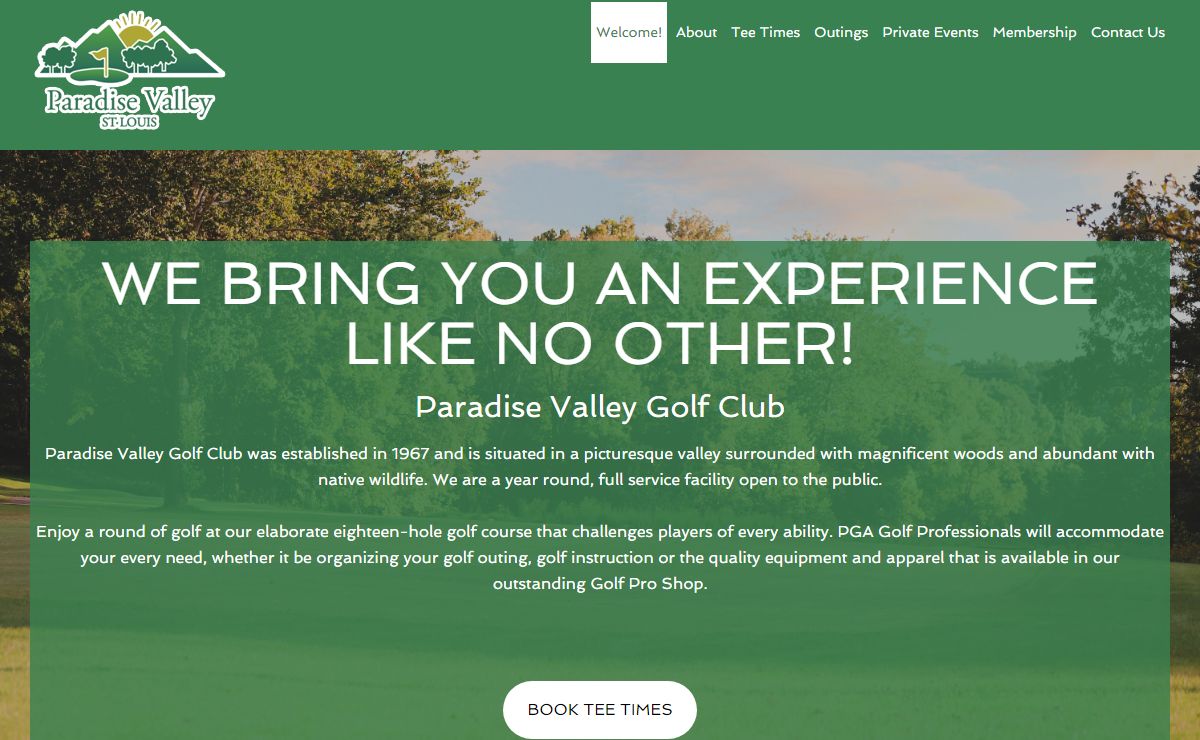 Welcome to Paradise Valley Golf Club! - Paradise Valley Country Club