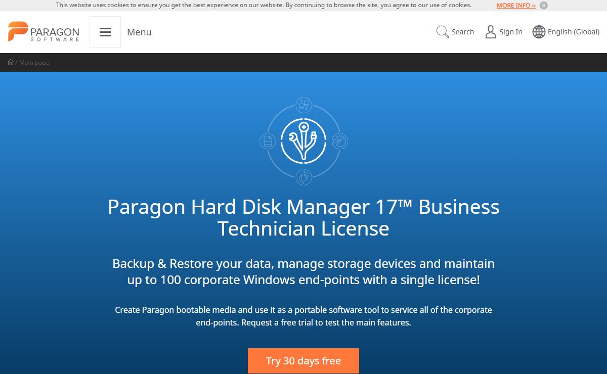 Paragon Software | Main page