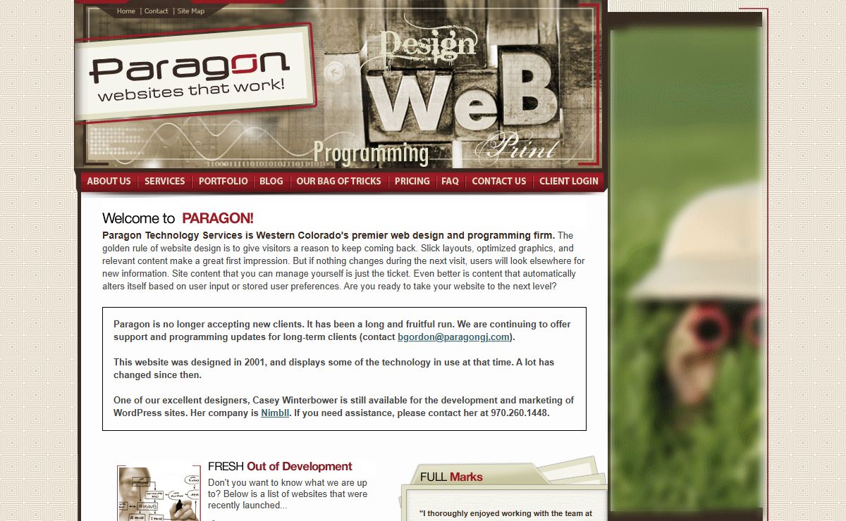 Paragon, Websites that Work! Grand Junction Colorado