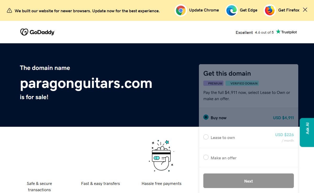 paragonguitars.com