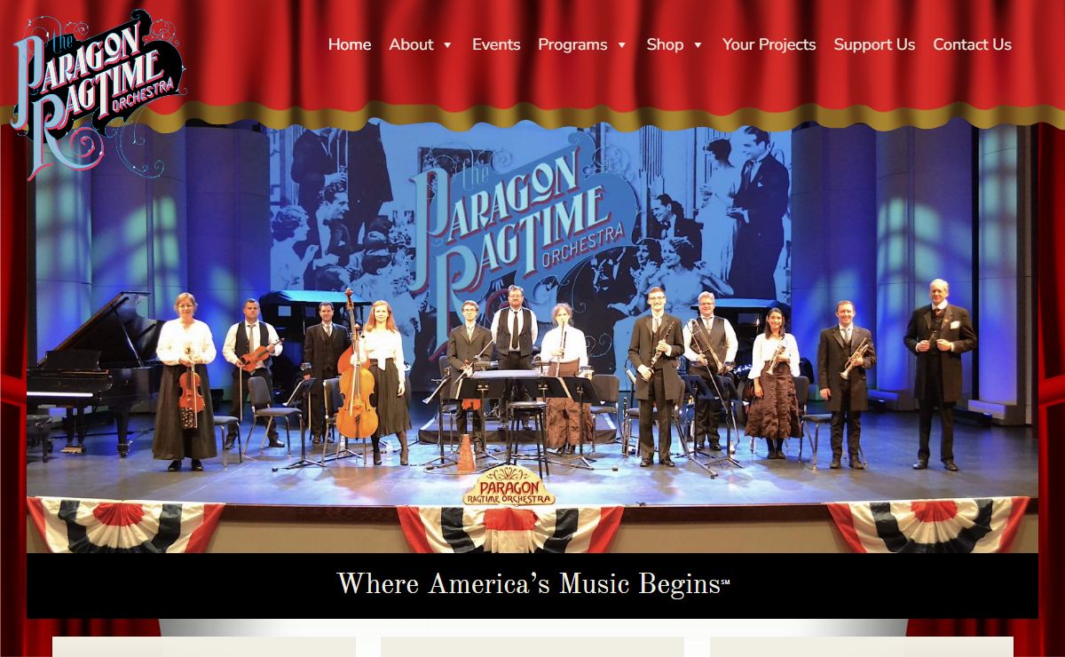 Home - Paragon Ragtime Orchestra