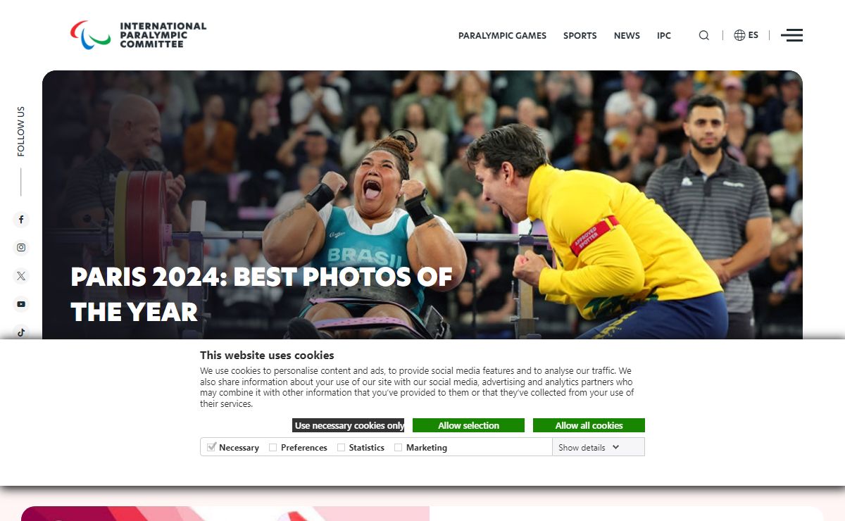 IPC - Paralympics News, Sports and Results