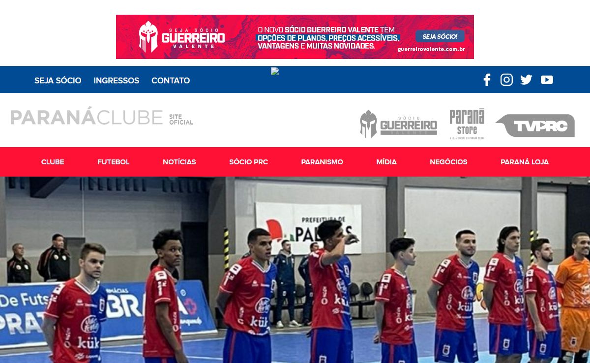 inicial | Paraná Clube