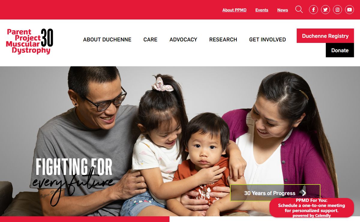 Parent Project Muscular Dystrophy (PPMD) | Fighting to End Duchenne