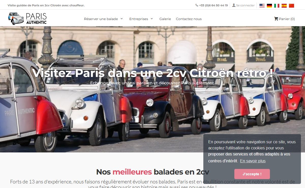 Visite de Paris en 2cv avec chauffeur | Paris Authentic