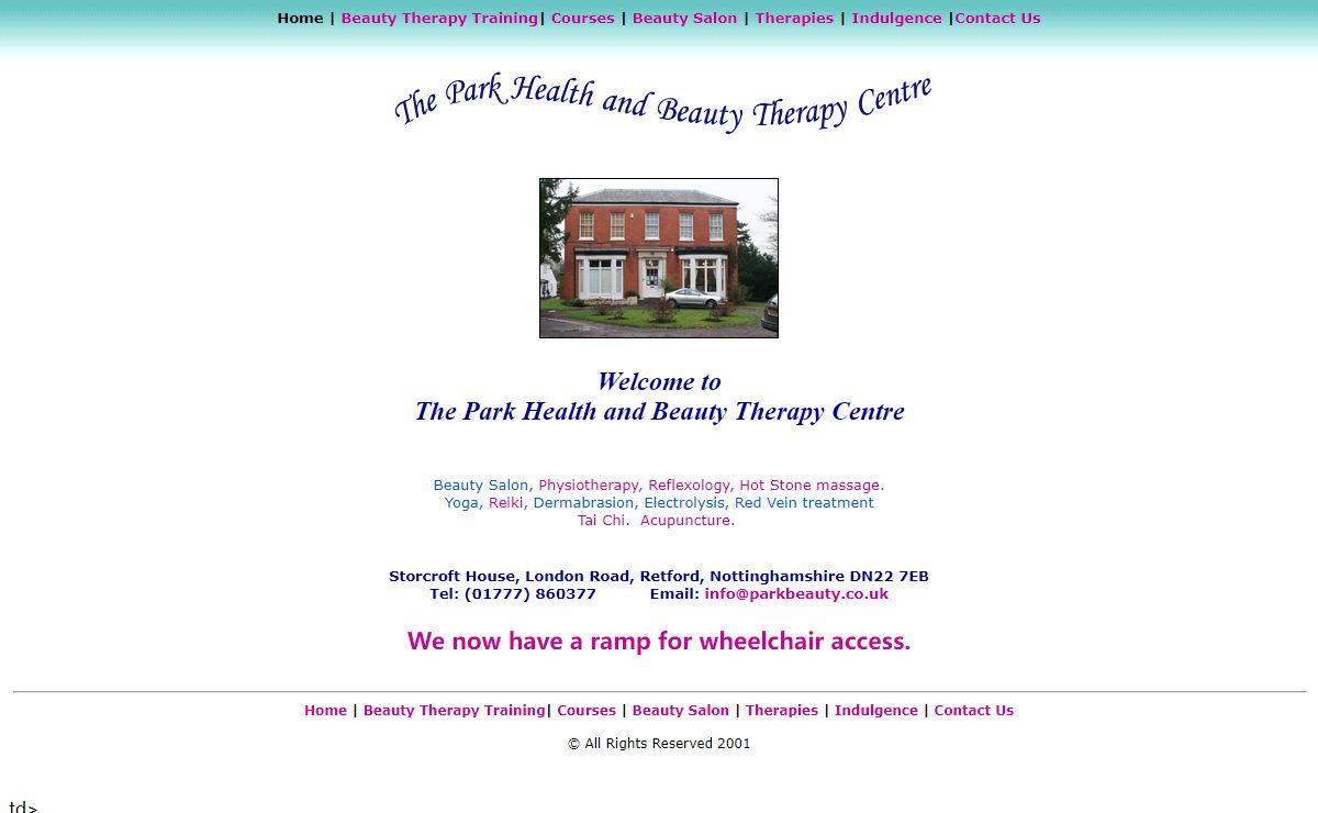 The Park Health & Beauty Therapy Centre
