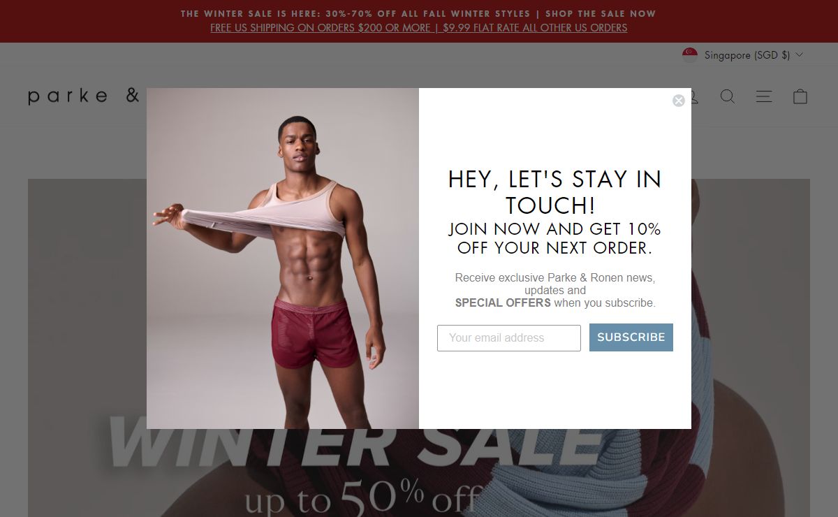 Mens Designer Swimwear, Clothing and Accessories | Parke & Ronen