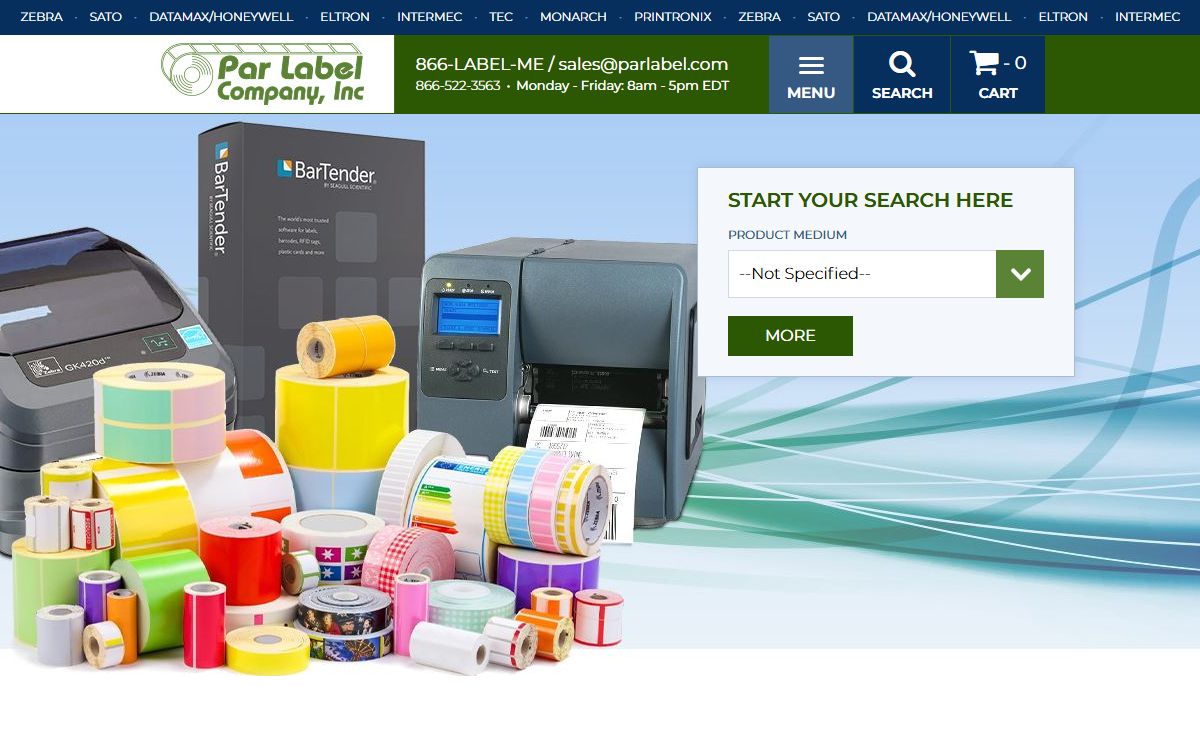 Shipping Labels & Ribbons | Par Label Company Inc.