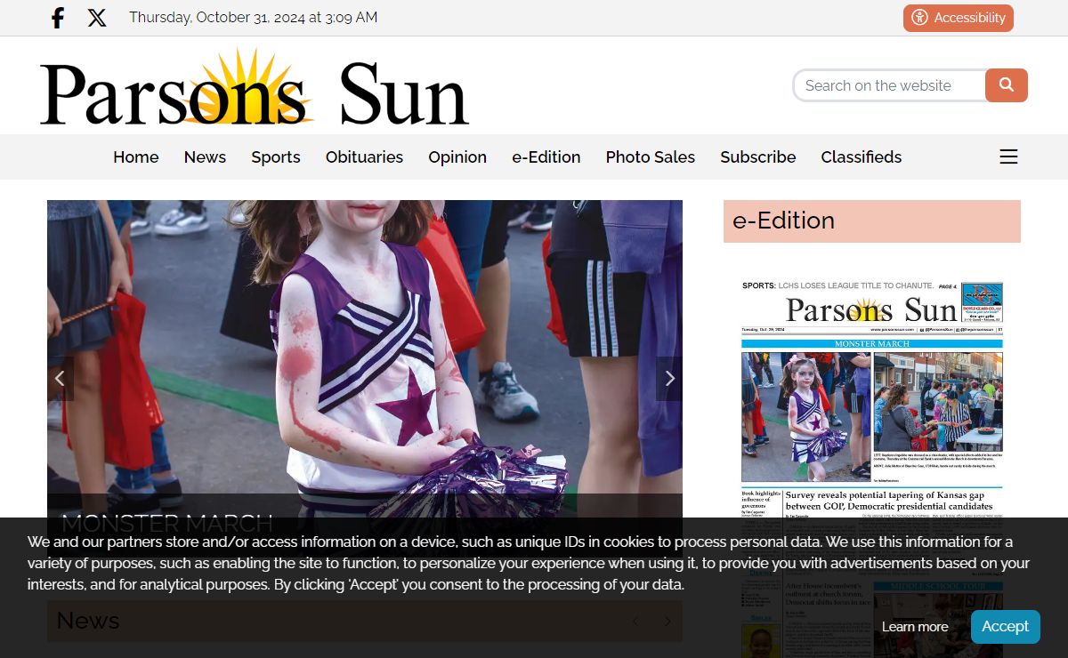 Parsons Sun