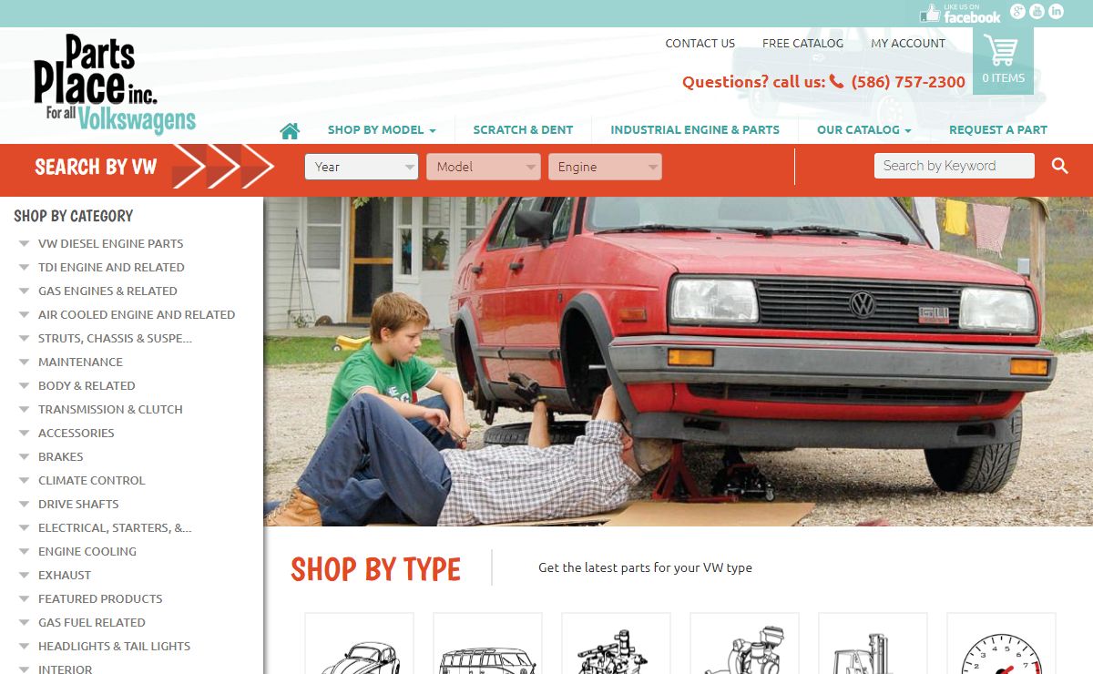VW Parts, VW Diesel Parts, VW TDI Parts @ Parts Place Inc.