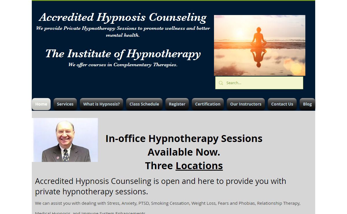 Hypnotherapy | United States | The Institute of Hypnotherapy