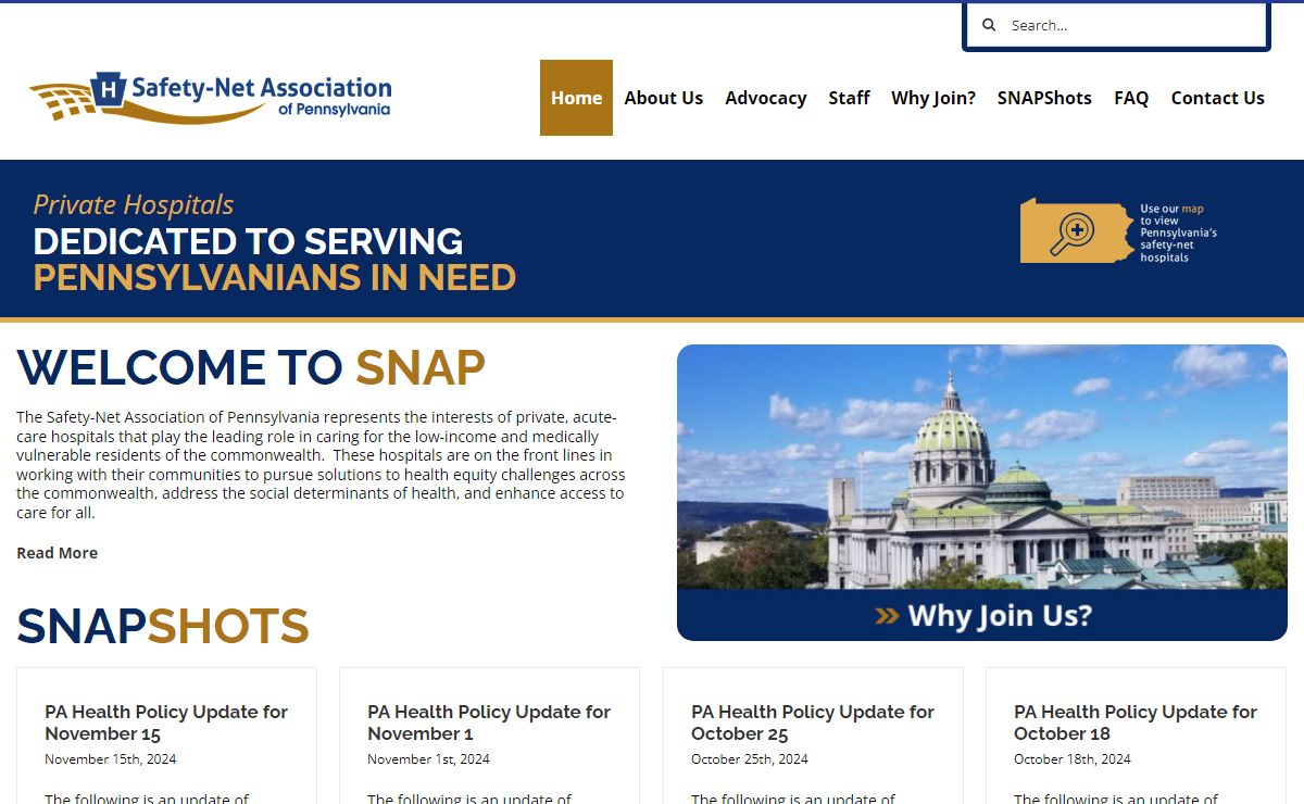 Home - Safety-Net Association of Pennsylvania