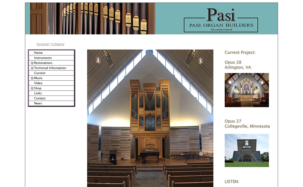 Pasi Organ Builders, Inc.