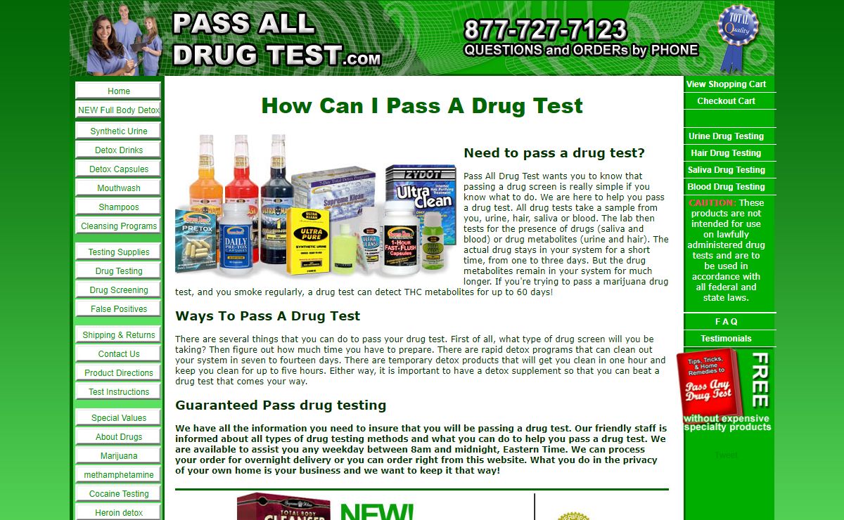 Pass Drug Test | How To Pass A Drug Test |