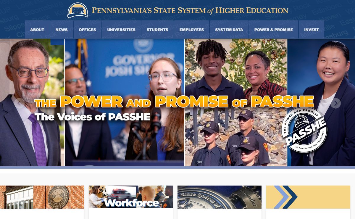 Home | PA State System of Higher Education