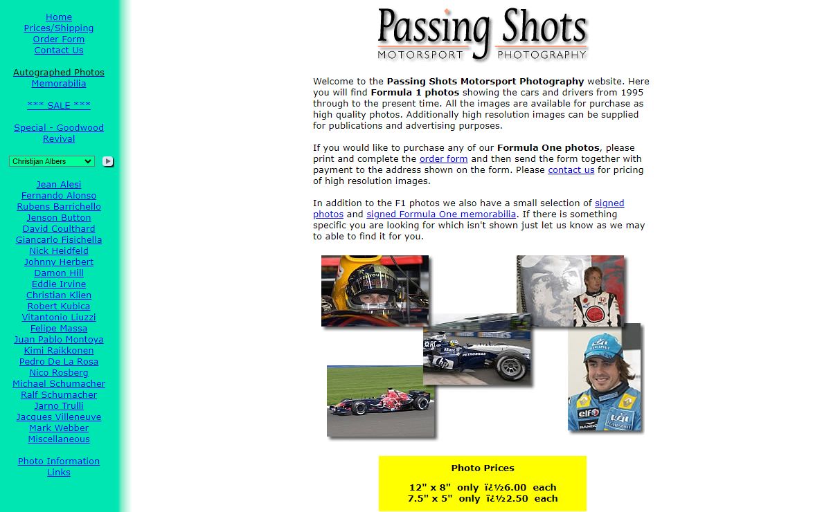 Formula One Photos :: Passing Shots Motorsport Photography - F1 Photos and Formula 1 Memorabilia