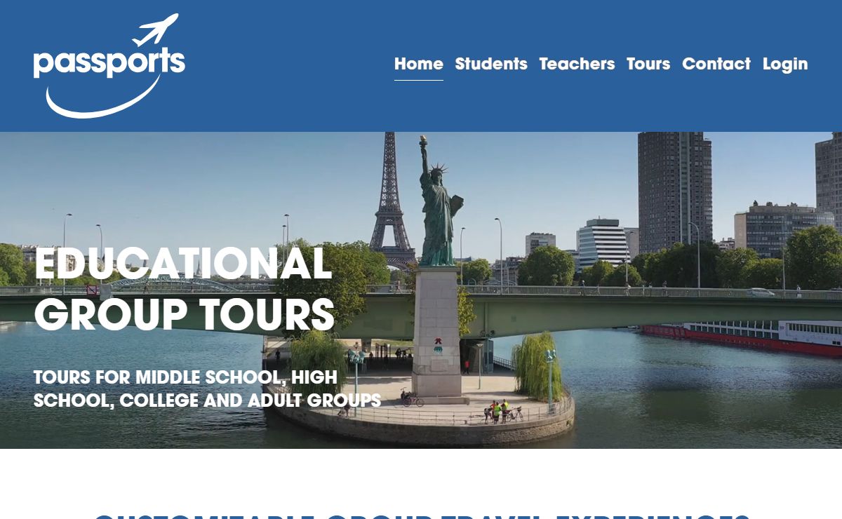 Passports Educational Travel: Unforgettable Group Tours for America's Youth