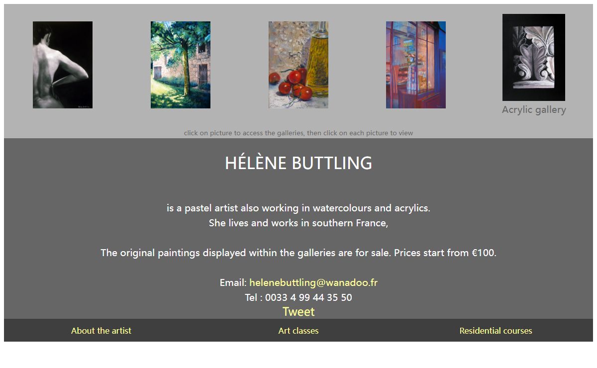 Gallery of Pastel and Acrylic Art by Helene Buttling