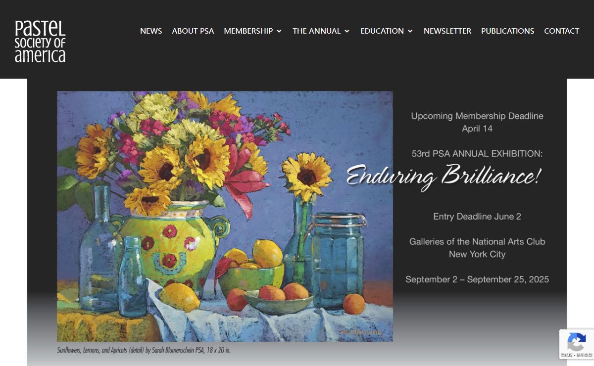 Pastel Society of America | Headquartered at the National Arts Club, NYC