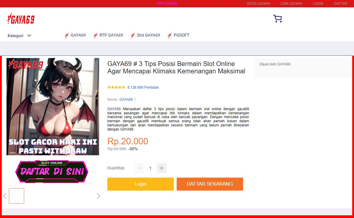 GAYA69 # 3 Tips Posisi Bermain Slot Online Agar Mencapai Klimaks Kemenangan Maksimal
