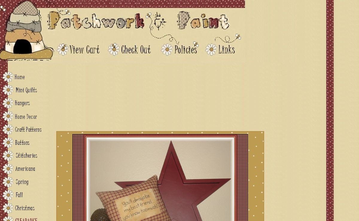 Patchwork & Paint - stitcheries, quilt hanger, primitive quilts, patriotic quilts, primitive stitchery