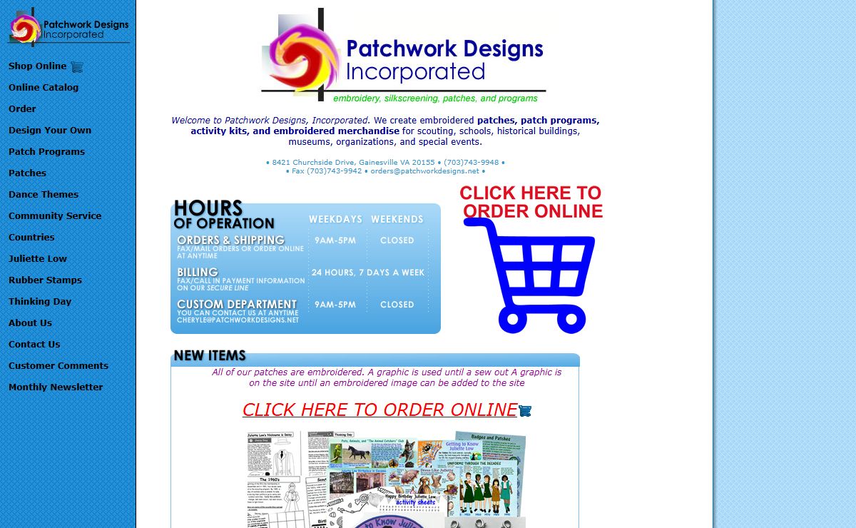 Welcome to Patchwork Designs Inc.