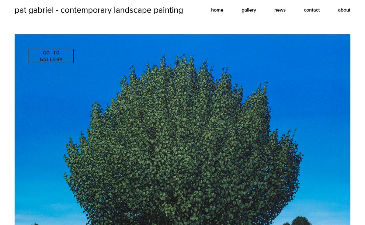 pat gabriel - contemporary landscape painting