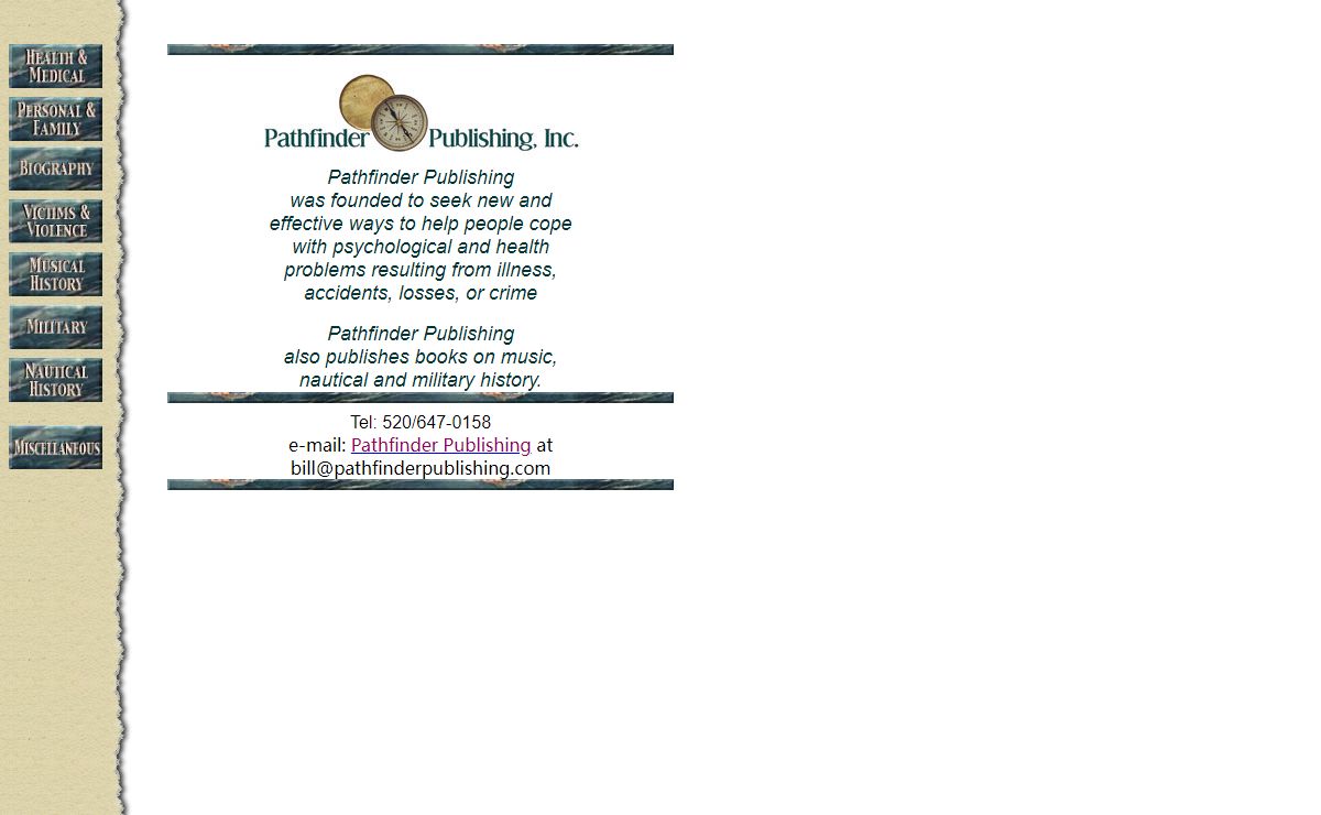 Pathfinder Publishing of California