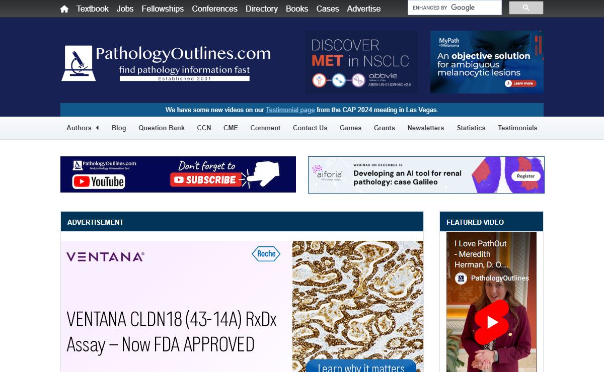 Pathology Outlines - PathologyOutlines.com