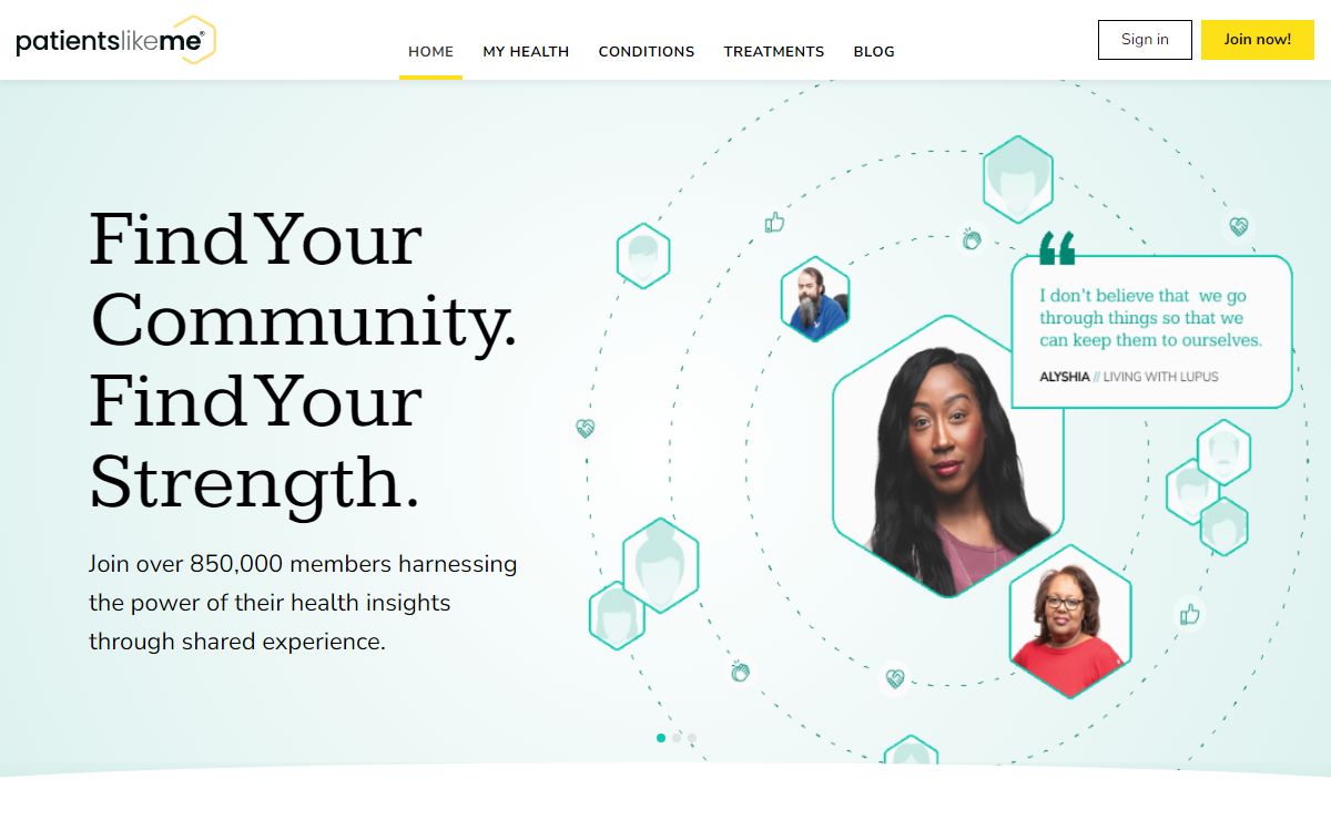 Live better, together! | PatientsLikeMe