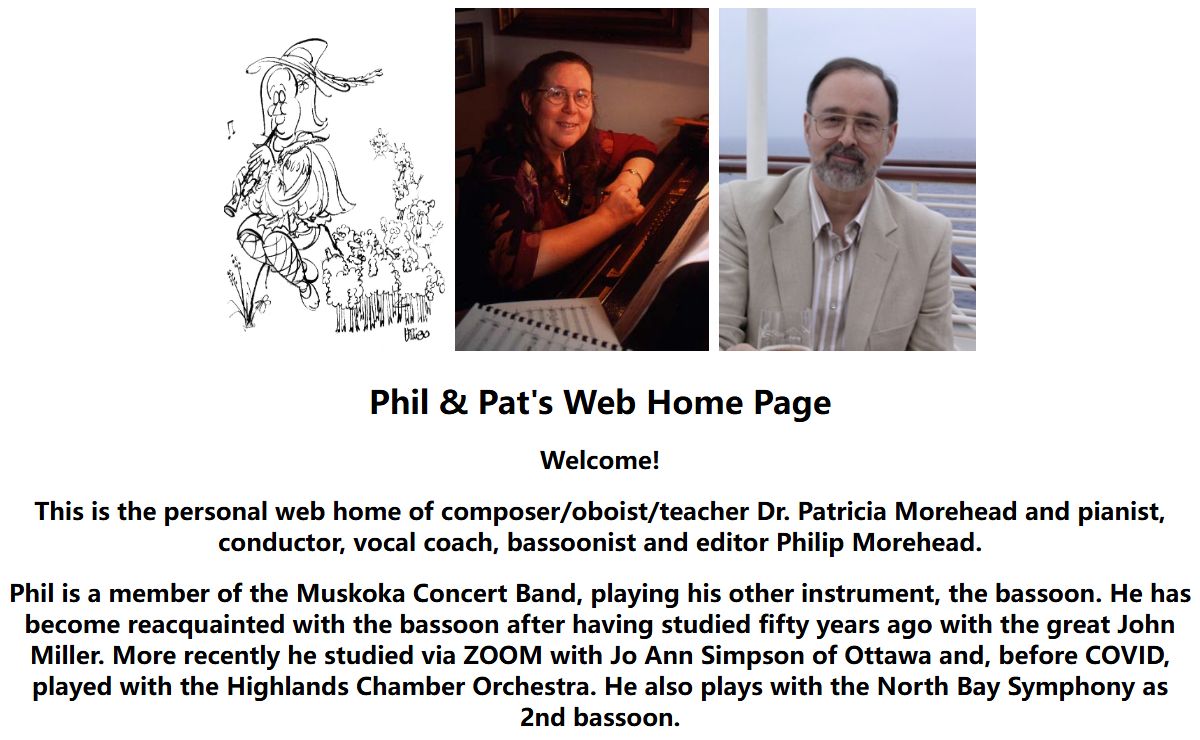 Phil & Pat's Home Page