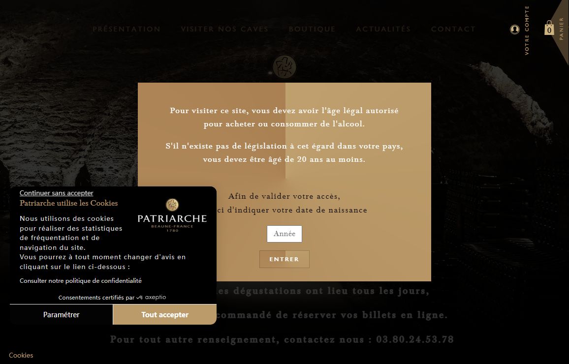 Patriarche, Grands vins de Bourgogne, visite des caves à Beaune - PATRIARCHE