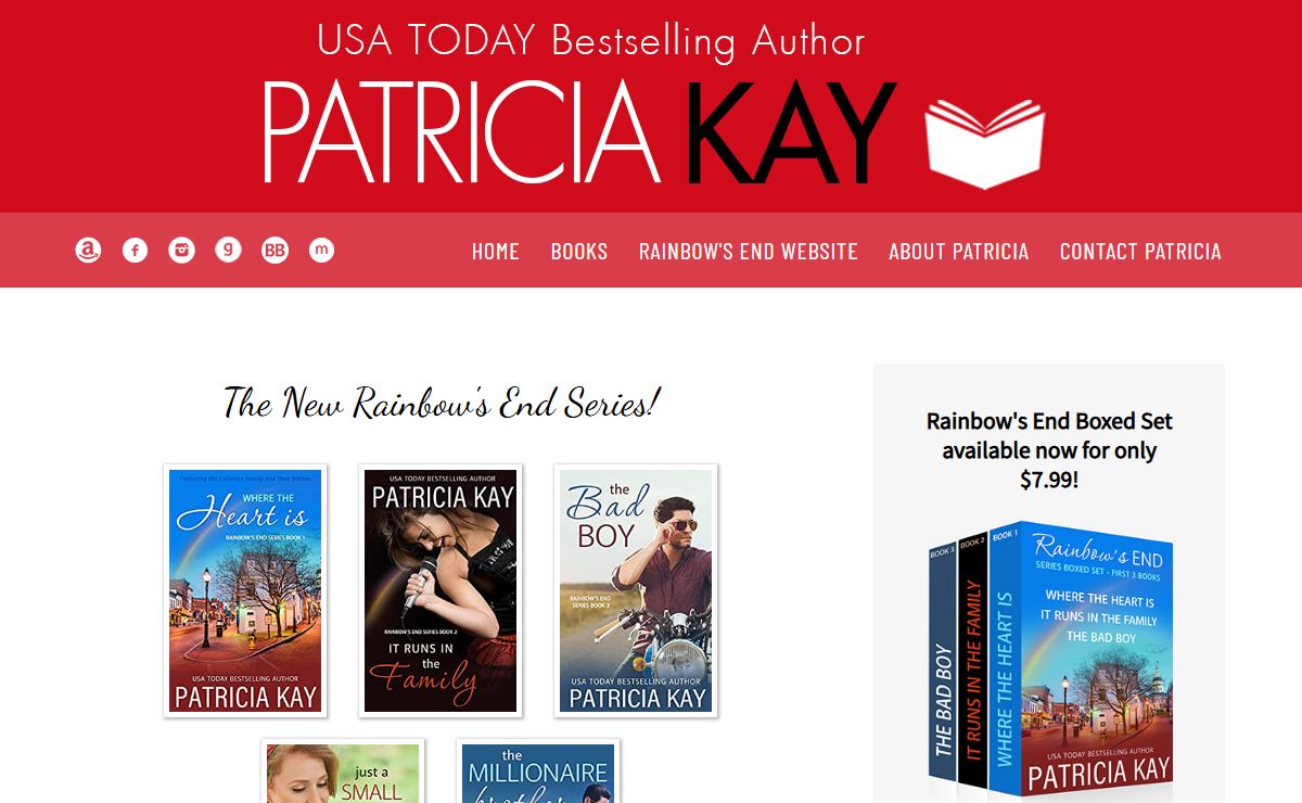 Patricia Kay, USA Today Bestselling Author