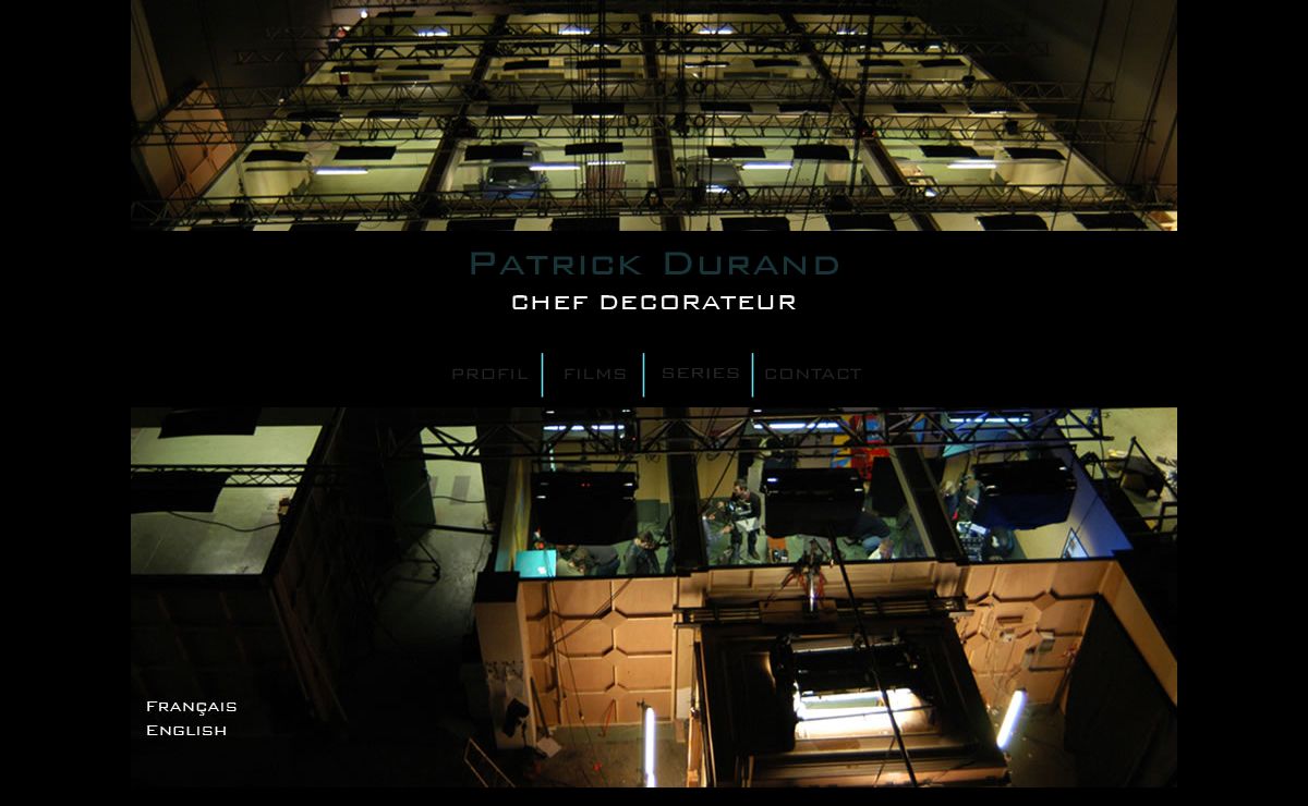 Patrick Durand : Chef décorateur de cinéma