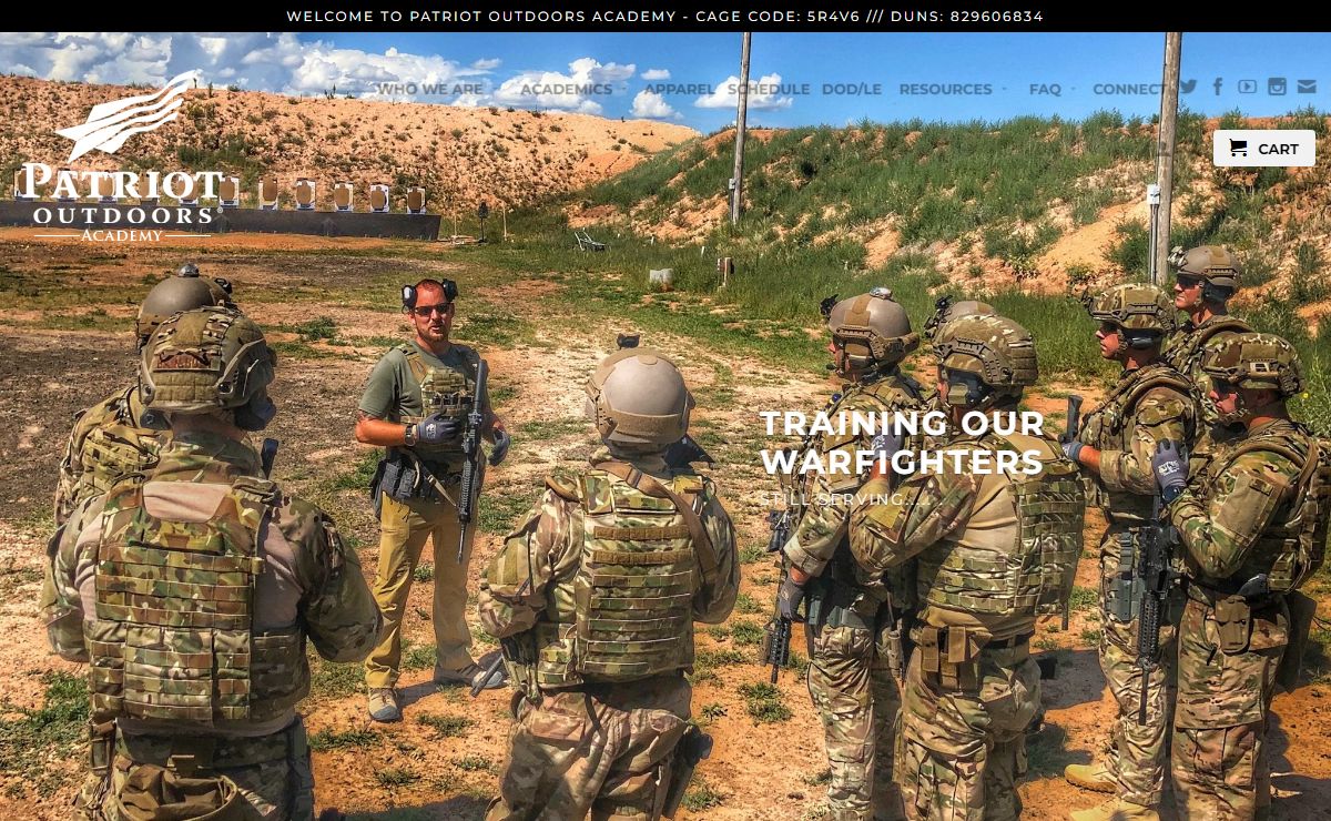Patriot Outdoors I Professional Defensive Training, Academy