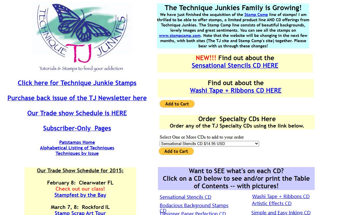 Technique Junkies Home Page