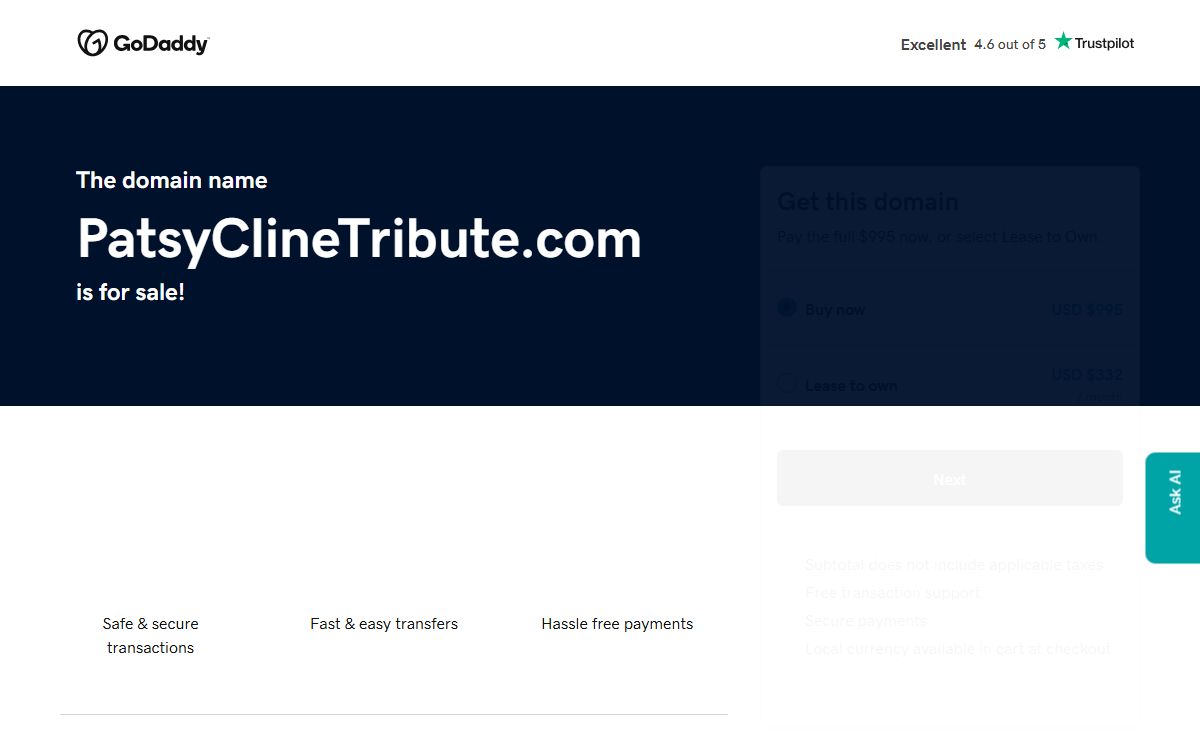 patsyclinetribute.com