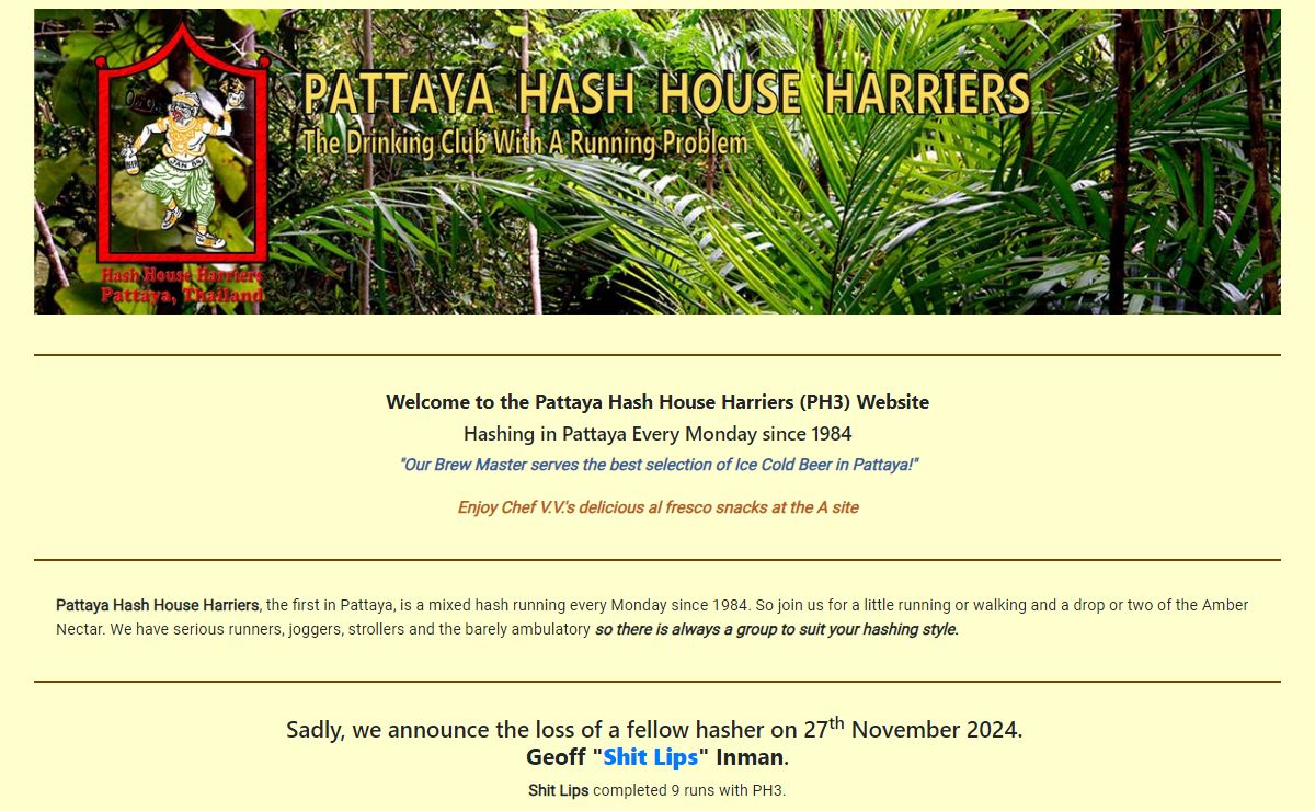 Pattaya Hash House Harriers