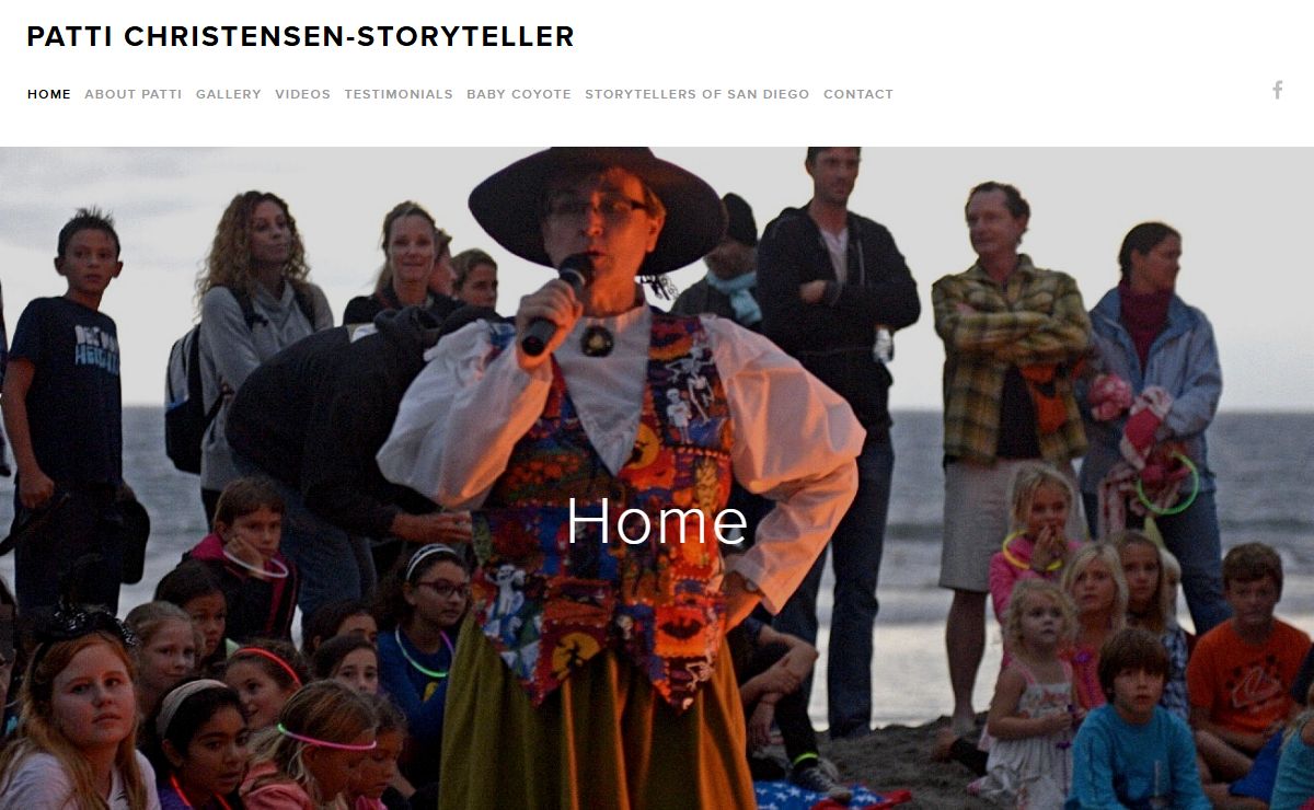 Patti Christensen-Storyteller