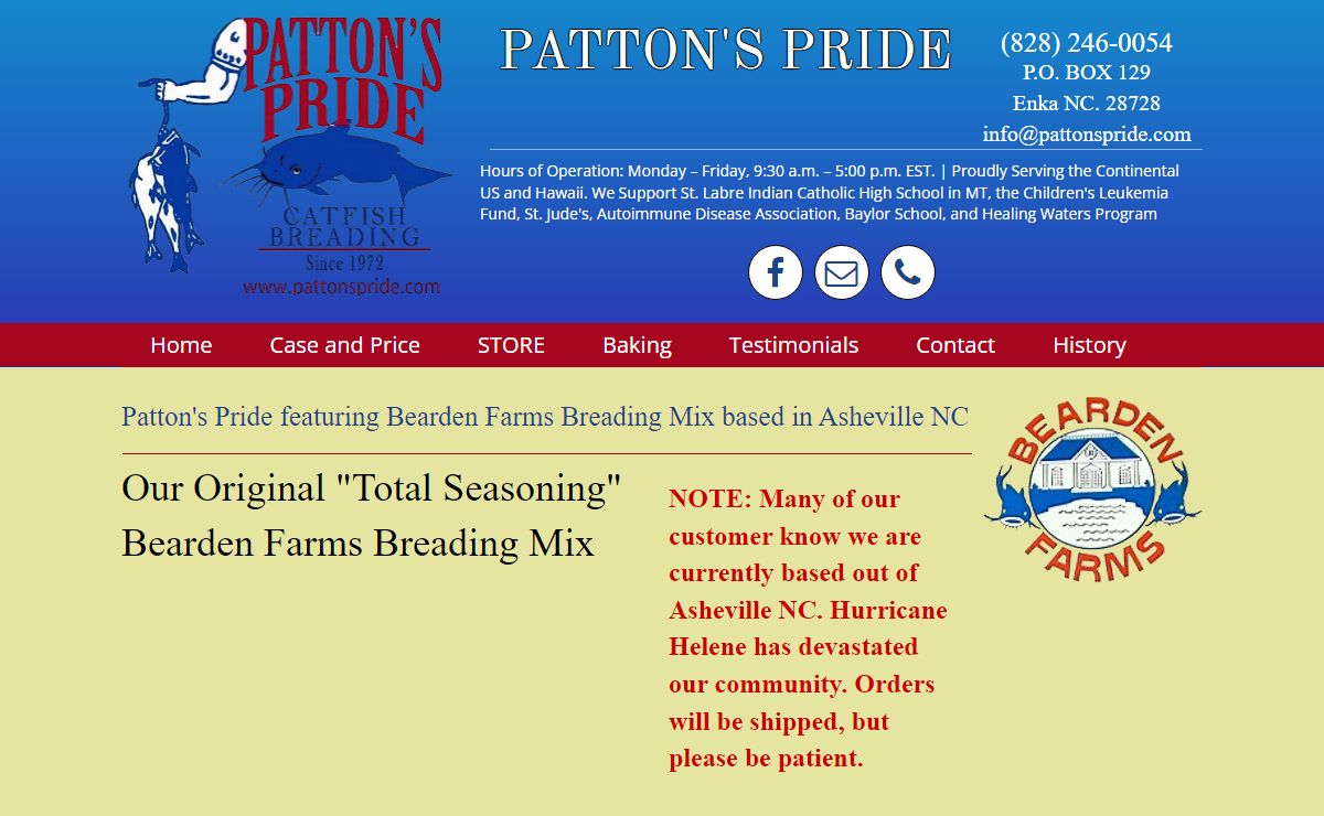 Patton’s Pride - Bearden Farms - Breading Mix - Seasoned Flour