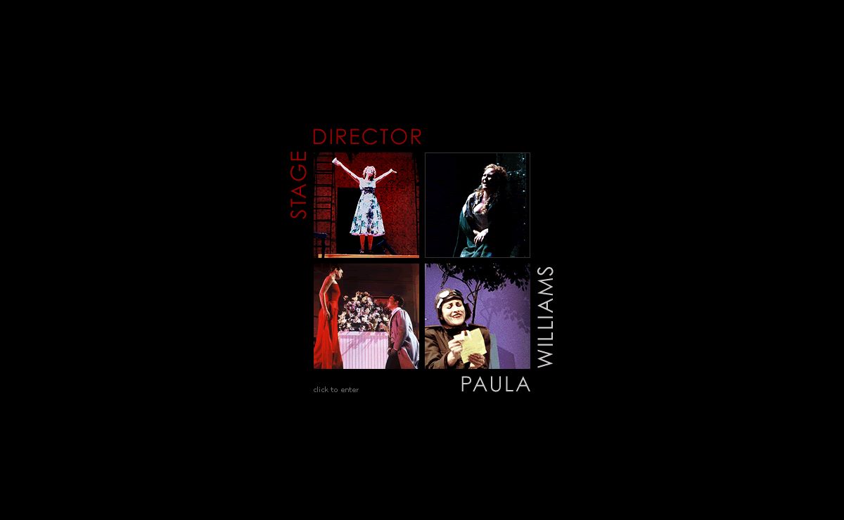 Portfolio: Paula Williams, Opera Stage Director