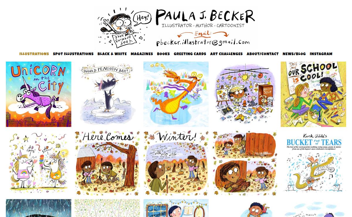 Paula J. Becker -- Illustrator