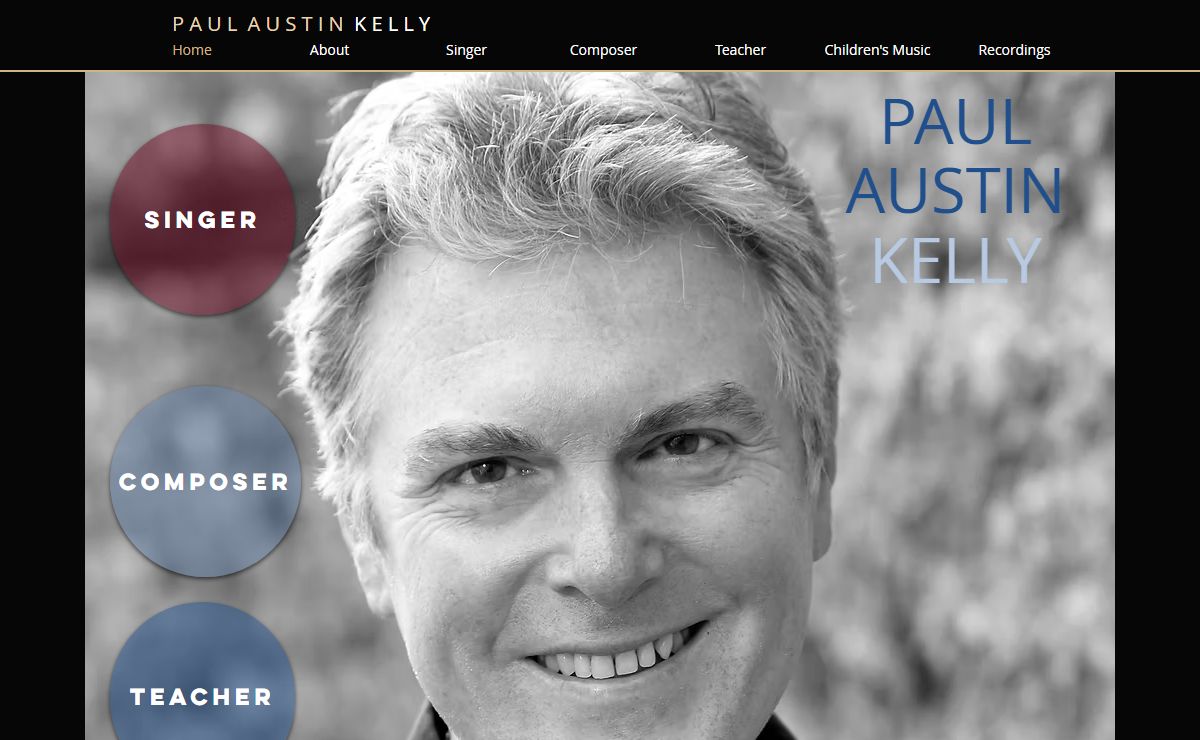 Paul Austin Kelly | Singer | Teacher | Composer | Lewes, UK