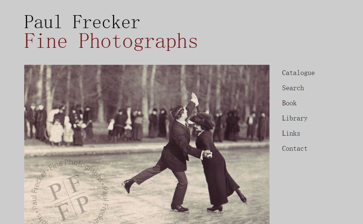 Paul Frecker - Fine Photographs